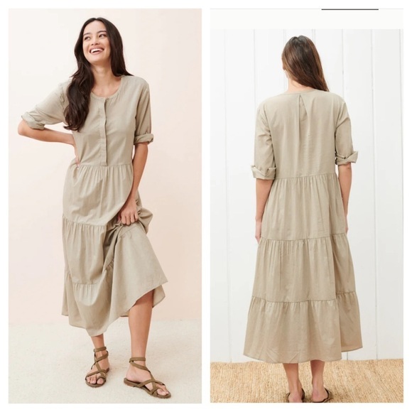 New Jenni Kayne James Dress in Willow, New with Out Tags - Picture 1 of 7